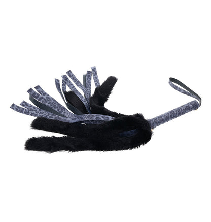 Cougar Faux Fur Flogger – Rechargeable, Discreet, Intimate Wellness Accessory – Quiet, Rechargeable, Waterproof, Couples & Solo Use, Discreet Intimate Wellness Accessory