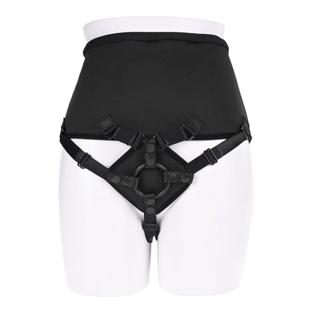 High Waisted Corset Strap On – Rechargeable, Discreet, Intimate Wellness Accessory – Quiet, Rechargeable, Waterproof, Couples & Solo Use, Discreet Intimate Wellness Accessory