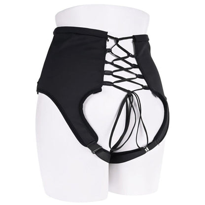 High Waisted Corset Strap On – Rechargeable, Discreet, Intimate Wellness Accessory – Quiet, Rechargeable, Waterproof, Couples & Solo Use, Discreet Intimate Wellness Accessory