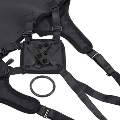 High Waisted Corset Strap On – Rechargeable, Discreet, Intimate Wellness Accessory – Quiet, Rechargeable, Waterproof, Couples & Solo Use, Discreet Intimate Wellness Accessory