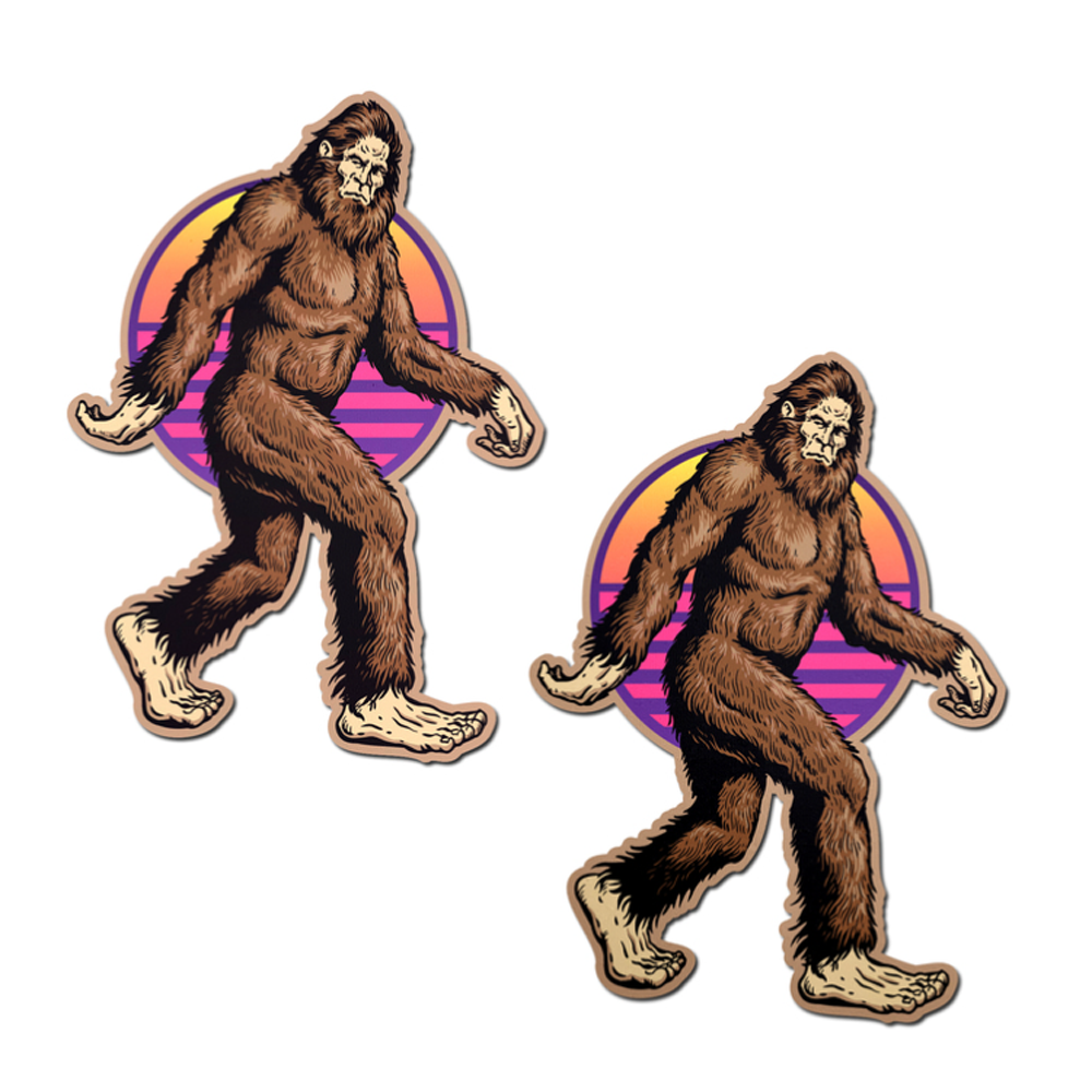 Sasquatch Bigfoot Nipple Pasties – Rechargeable, Discreet, Intimate Wellness Accessory – Quiet, Rechargeable, Waterproof, Couples & Solo Use, Discreet Intimate Wellness Accessory