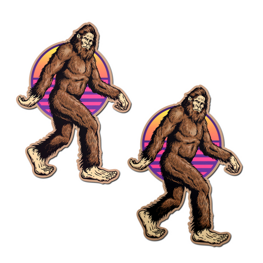 Sasquatch Bigfoot Nipple Pasties – Rechargeable, Discreet, Intimate Wellness Accessory – Quiet, Rechargeable, Waterproof, Couples & Solo Use, Discreet Intimate Wellness Accessory