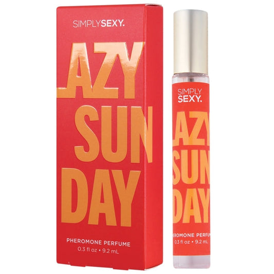 LAZY SUNDAY Pheromone Infused Perfume - Lazy Sunday 0.3oz | 9.2mL – Rechargeable, Discreet, Intimate Wellness Accessory – Quiet, Rechargeable, Waterproof, Couples & Solo Use, Discreet Intimate Wellness Accessory