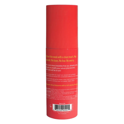 PHEROMONE BODY MIST - LAZY SUNDAY  - 3.35 floz | 99mL – Rechargeable, Discreet, Intimate Wellness Accessory – Quiet, Rechargeable, Waterproof, Couples & Solo Use, Discreet Intimate Wellness Accessory