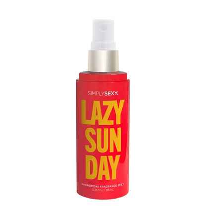PHEROMONE BODY MIST - LAZY SUNDAY  - 3.35 floz | 99mL – Rechargeable, Discreet, Intimate Wellness Accessory – Quiet, Rechargeable, Waterproof, Couples & Solo Use, Discreet Intimate Wellness Accessory