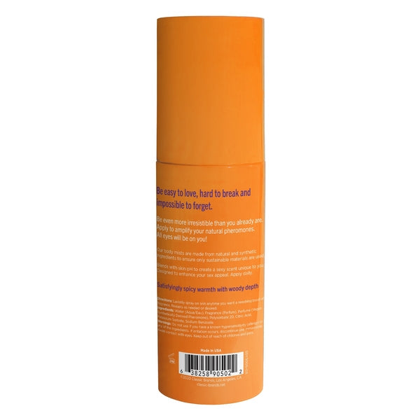 PHEROMONE BODY MIST - FORGET ME  NOT - 3.35 floz | 99mL – Rechargeable, Discreet, Intimate Wellness Accessory – Quiet, Rechargeable, Waterproof, Couples & Solo Use, Discreet Intimate Wellness Accessory
