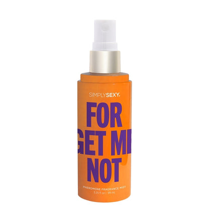PHEROMONE BODY MIST - FORGET ME  NOT - 3.35 floz | 99mL – Rechargeable, Discreet, Intimate Wellness Accessory – Quiet, Rechargeable, Waterproof, Couples & Solo Use, Discreet Intimate Wellness Accessory