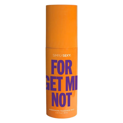 PHEROMONE BODY MIST - FORGET ME  NOT - 3.35 floz | 99mL – Rechargeable, Discreet, Intimate Wellness Accessory – Quiet, Rechargeable, Waterproof, Couples & Solo Use, Discreet Intimate Wellness Accessory