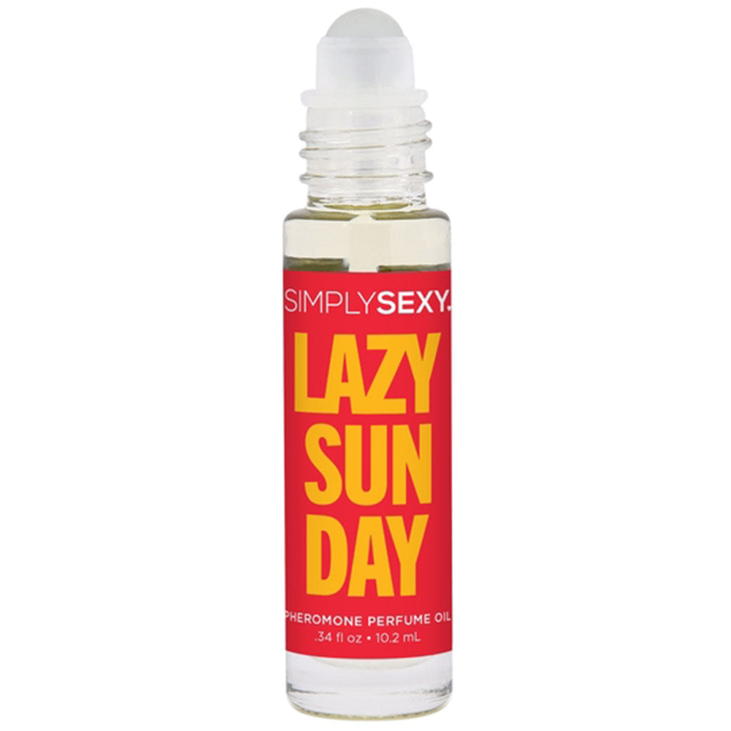 Lazy Sunday .34oz | 10mL Pheromone Perfume Oil – Rechargeable, Discreet, Intimate Wellness Accessory – Quiet, Rechargeable, Waterproof, Couples & Solo Use, Discreet Intimate Wellness Accessory