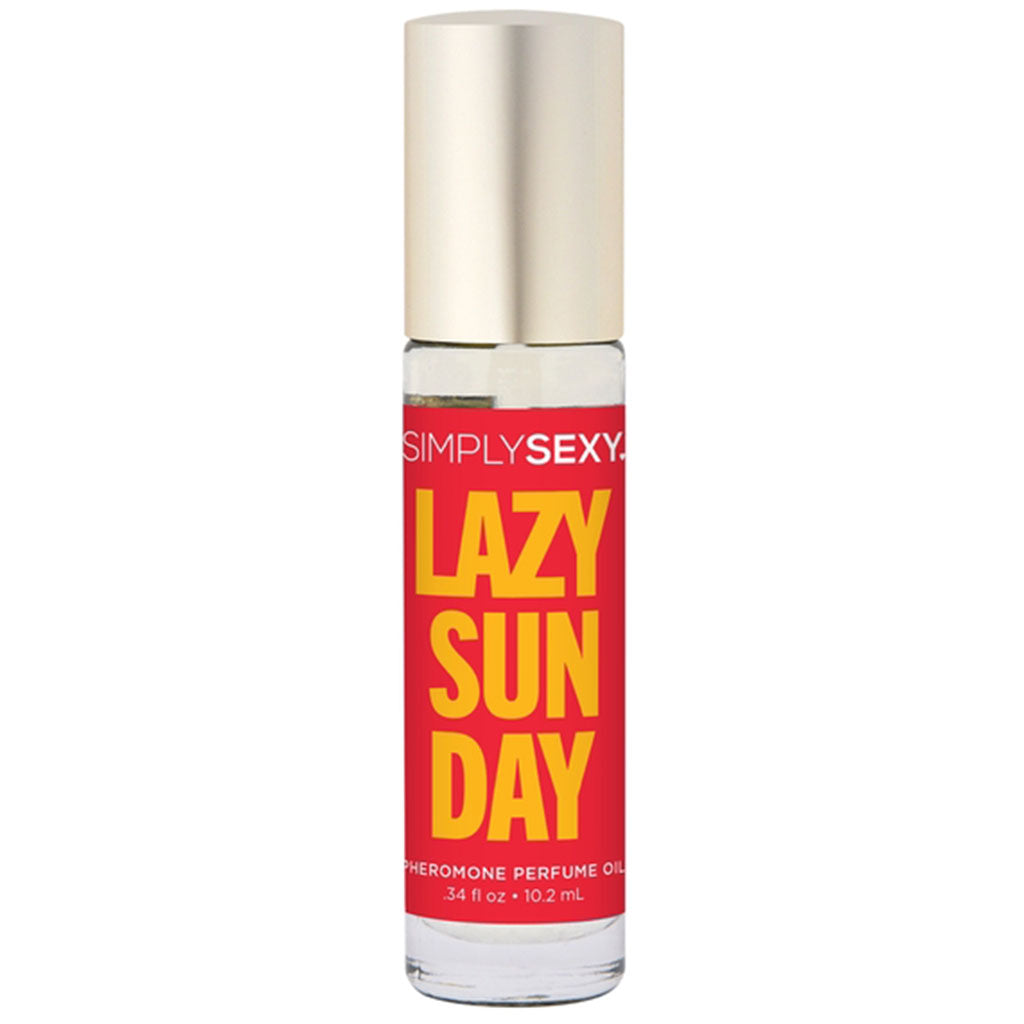 Lazy Sunday .34oz | 10mL Pheromone Perfume Oil – Rechargeable, Discreet, Intimate Wellness Accessory – Quiet, Rechargeable, Waterproof, Couples & Solo Use, Discreet Intimate Wellness Accessory