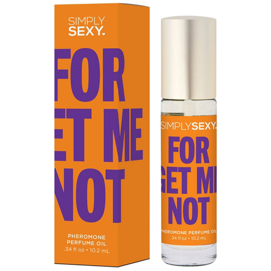 Forget Me Not .34oz | 10mL Pheromone Perfume Oil – Rechargeable, Discreet, Intimate Wellness Accessory – Quiet, Rechargeable, Waterproof, Couples & Solo Use, Discreet Intimate Wellness Accessory