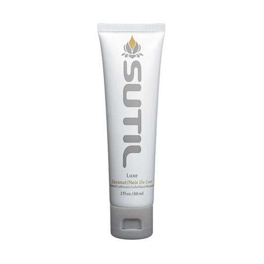 SUTIL Coconut 60ml – Rechargeable, Discreet, Intimate Wellness Accessory – Quiet, Rechargeable, Waterproof, Couples & Solo Use, Discreet Intimate Wellness Accessory