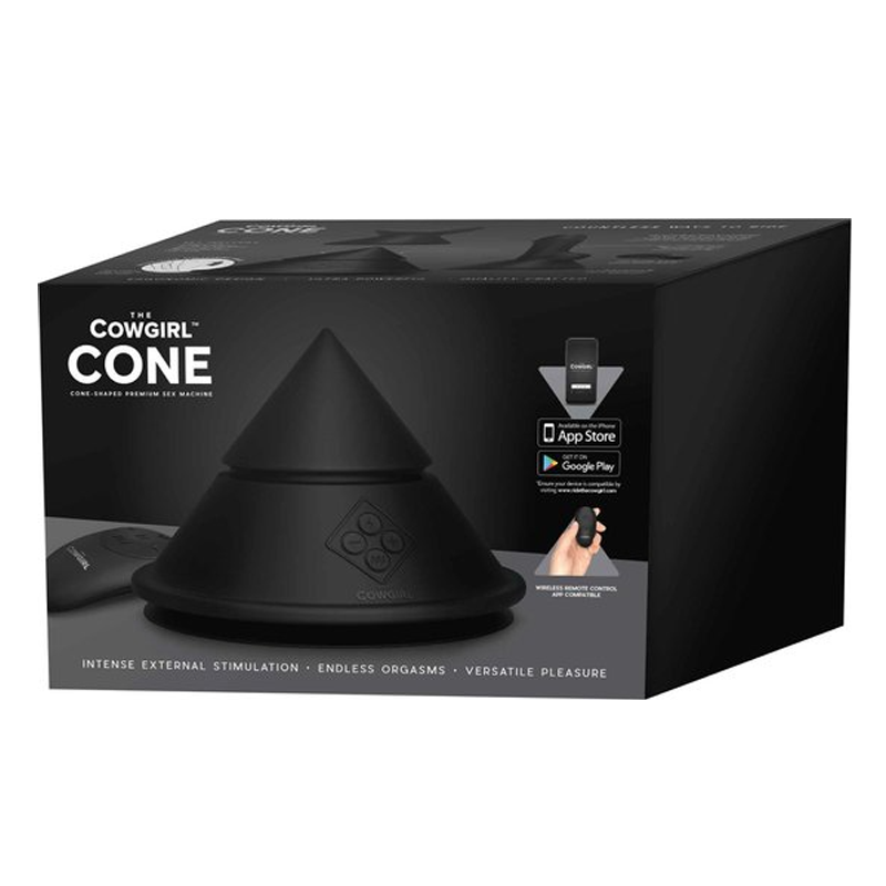 The Cowgirl Cone – Rechargeable, Discreet, Intimate Wellness Accessory – Quiet, Rechargeable, Waterproof, Couples & Solo Use, Discreet Intimate Wellness Accessory