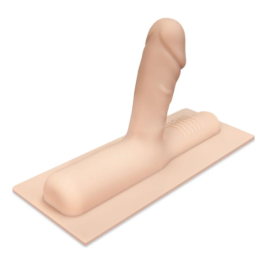 Bronco - Realistic Silicone Attachment - Vanilla – Rechargeable, Discreet, Intimate Wellness Accessory – Quiet, Rechargeable, Waterproof, Couples & Solo Use, Discreet Intimate Wellness Accessory