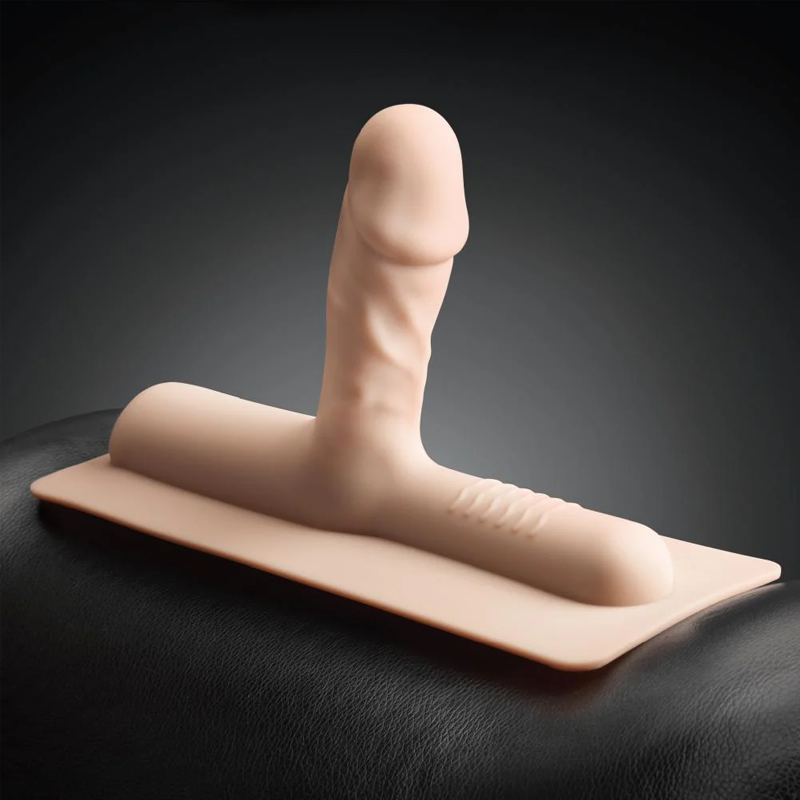 Bronco - Realistic Silicone Attachment - Vanilla – Rechargeable, Discreet, Intimate Wellness Accessory – Quiet, Rechargeable, Waterproof, Couples & Solo Use, Discreet Intimate Wellness Accessory