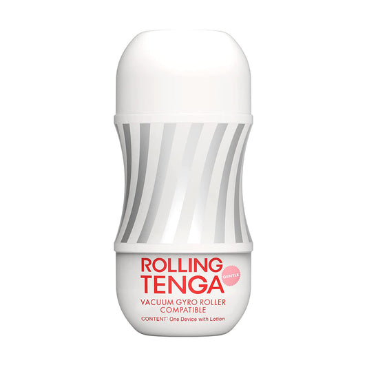 ROLLING TENGA GYRO ROLLER CUP GENTLE – Rechargeable, Discreet, Intimate Wellness Accessory – Quiet, Rechargeable, Waterproof, Couples & Solo Use, Discreet Intimate Wellness Accessory