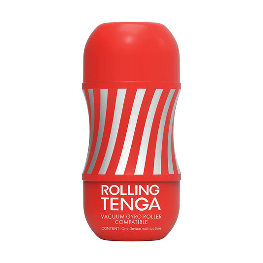 ROLLING TENGA GYRO ROLLER CUP – Rechargeable, Discreet, Intimate Wellness Accessory – Quiet, Rechargeable, Waterproof, Couples & Solo Use, Discreet Intimate Wellness Accessory