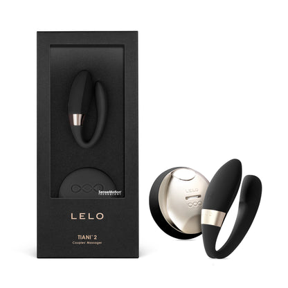 Tiani 2 Design Edition Black – Rechargeable, Discreet, Intimate Wellness Accessory – Quiet, Rechargeable, Waterproof, Couples & Solo Use, Discreet Intimate Wellness Accessory