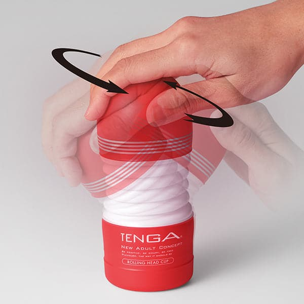 Rolling Head Cup Standard Male solo massager – Rechargeable, Discreet, Intimate Wellness Accessory – Quiet, Rechargeable, Waterproof, Couples & Solo Use, Discreet Intimate Wellness Accessory
