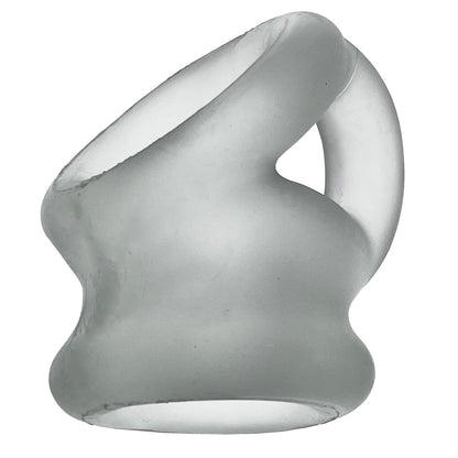 TRI-SQUEEZE, cocksling & ballstretcher - CLEAR ICE – Rechargeable, Discreet, Intimate Wellness Accessory – Quiet, Rechargeable, Waterproof, Couples & Solo Use, Discreet Intimate Wellness Accessory