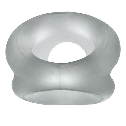 TRI-SQUEEZE, cocksling & ballstretcher - CLEAR ICE – Rechargeable, Discreet, Intimate Wellness Accessory – Quiet, Rechargeable, Waterproof, Couples & Solo Use, Discreet Intimate Wellness Accessory