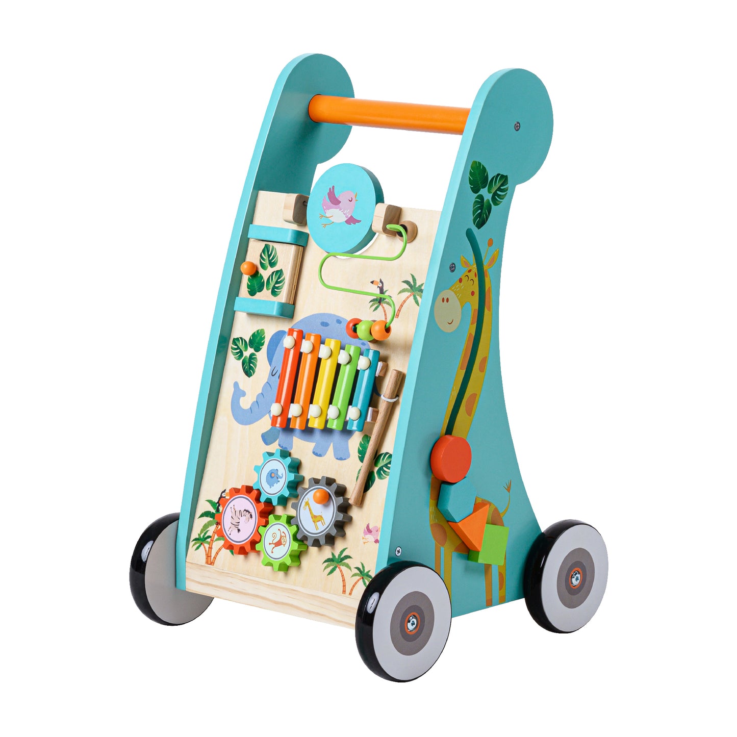 Teamson Kids Wooden Baby Walker Activity Centre