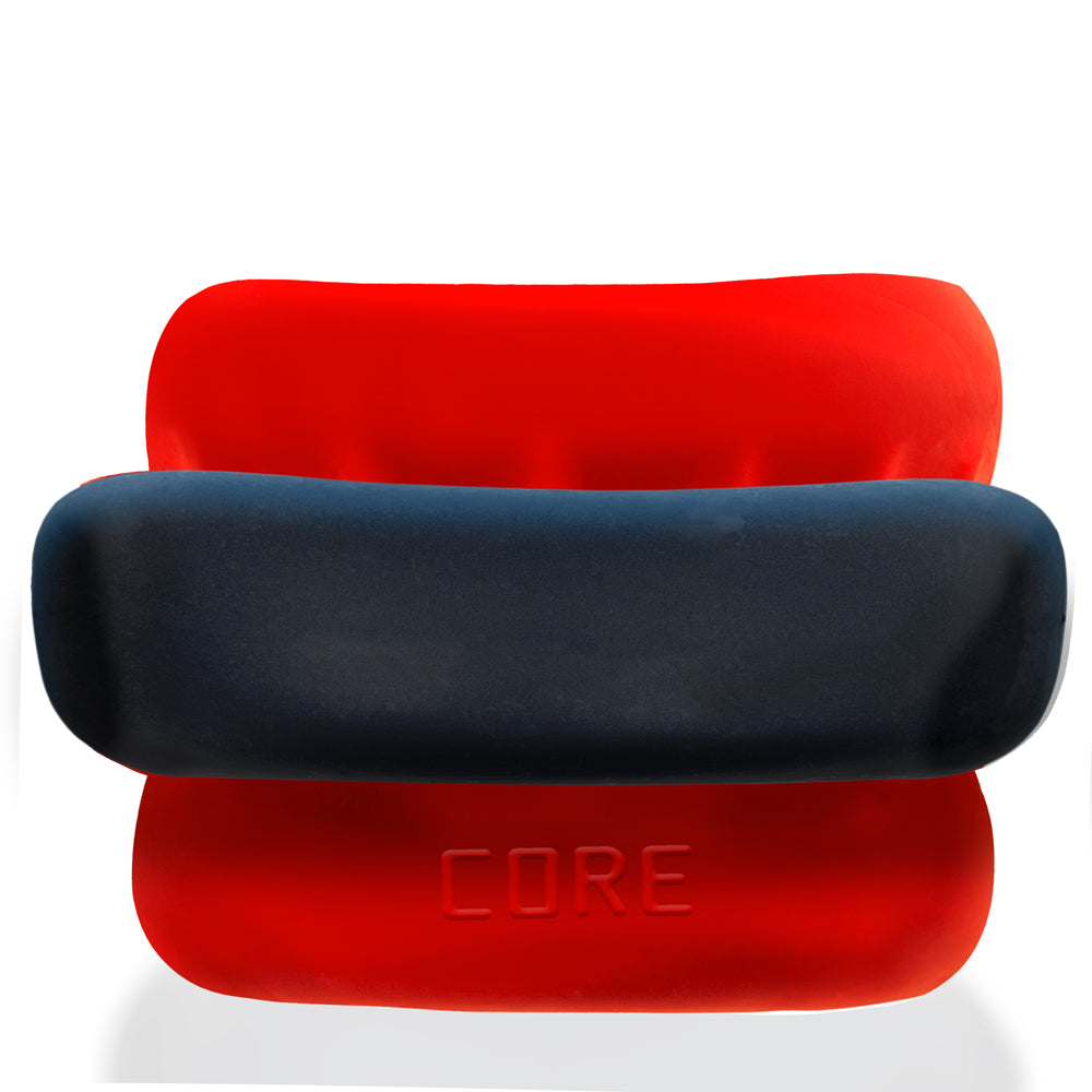 ULTRACORE Core ballstretcher w/ Axis ring RED ICE – Rechargeable, Discreet, Intimate Wellness Accessory – Quiet, Rechargeable, Waterproof, Couples & Solo Use, Discreet Intimate Wellness Accessory