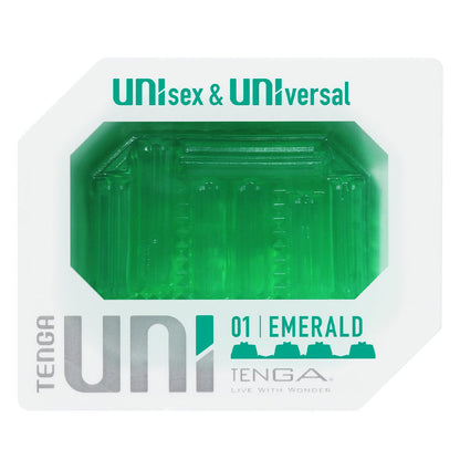 UNI EMERALD – Rechargeable, Discreet, Intimate Wellness Accessory – Quiet, Rechargeable, Waterproof, Couples & Solo Use, Discreet Intimate Wellness Accessory