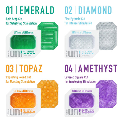 UNI EMERALD – Rechargeable, Discreet, Intimate Wellness Accessory – Quiet, Rechargeable, Waterproof, Couples & Solo Use, Discreet Intimate Wellness Accessory