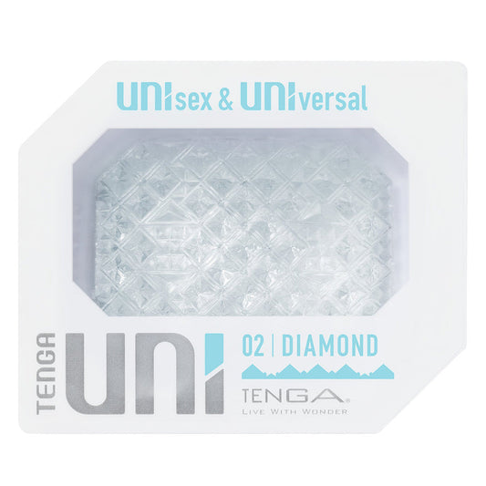 UNI DIAMOND – Rechargeable, Discreet, Intimate Wellness Accessory – Quiet, Rechargeable, Waterproof, Couples & Solo Use, Discreet Intimate Wellness Accessory