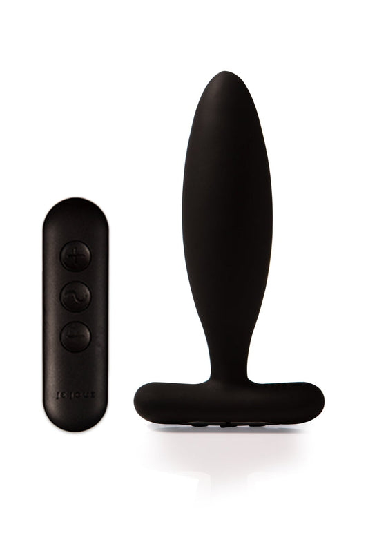 Vesta Vibrating Butt Plug Black – Rechargeable, Discreet, Intimate Wellness Accessory – Quiet, Rechargeable, Waterproof, Couples & Solo Use, Discreet Intimate Wellness Accessory
