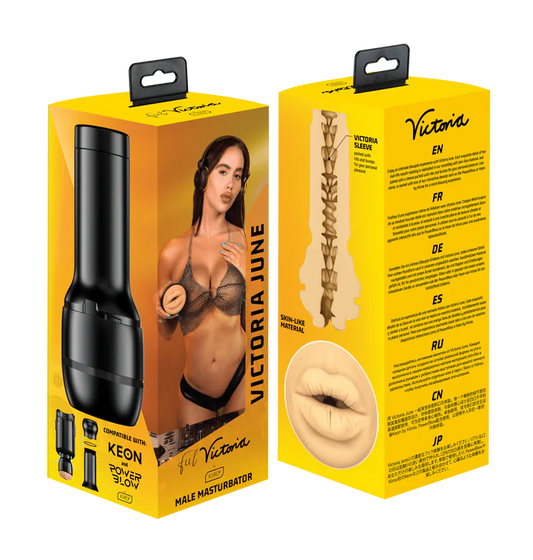 FeelVictoria June Mouth – Rechargeable, Discreet, Intimate Wellness Accessory – Quiet, Rechargeable, Waterproof, Couples & Solo Use, Discreet Intimate Wellness Accessory