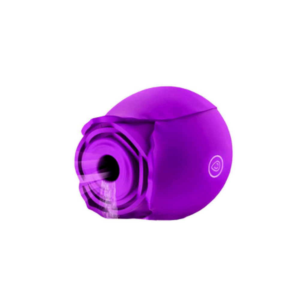 Voodoo Flower Power Rose - Purple – Rechargeable, Discreet, Intimate Wellness Accessory – Quiet, Rechargeable, Waterproof, Couples & Solo Use, Discreet Intimate Wellness Accessory