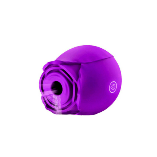 Voodoo Flower Power Rose - Purple – Rechargeable, Discreet, Intimate Wellness Accessory – Quiet, Rechargeable, Waterproof, Couples & Solo Use, Discreet Intimate Wellness Accessory