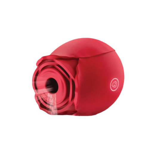 Voodoo Flower Power Rose - Red – Rechargeable, Discreet, Intimate Wellness Accessory – Quiet, Rechargeable, Waterproof, Couples & Solo Use, Discreet Intimate Wellness Accessory