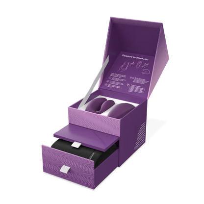 Chorus - Purple – Rechargeable, Discreet, Intimate Wellness Accessory – Quiet, Rechargeable, Waterproof, Couples & Solo Use, Discreet Intimate Wellness Accessory