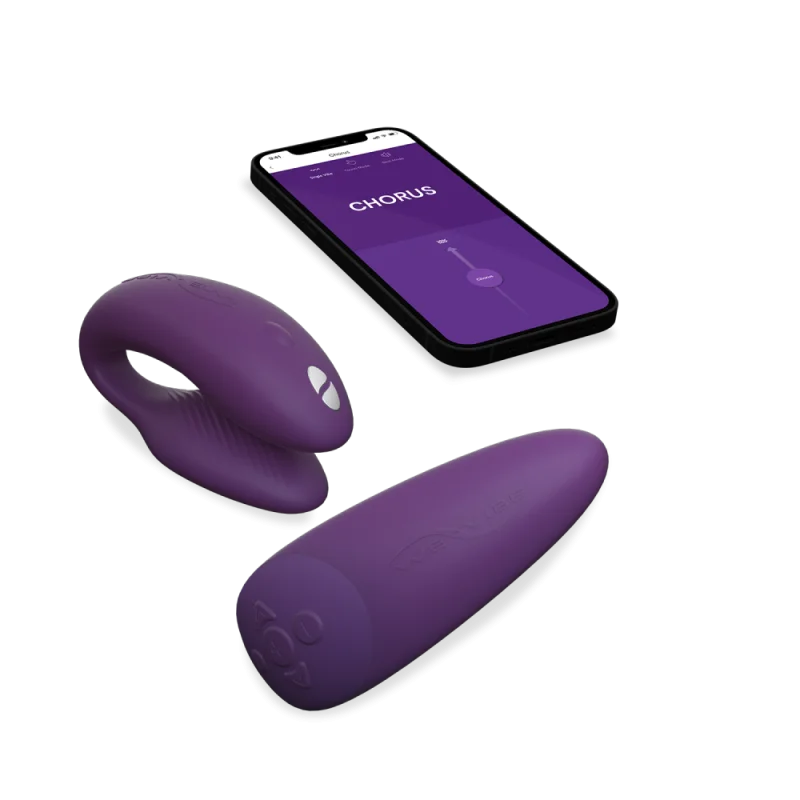 Chorus - Purple – Rechargeable, Discreet, Intimate Wellness Accessory – Quiet, Rechargeable, Waterproof, Couples & Solo Use, Discreet Intimate Wellness Accessory