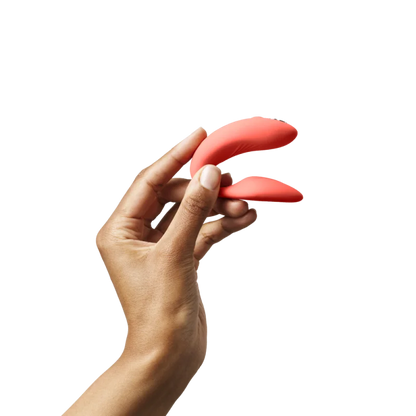 Chorus - Crave Coral – Rechargeable, Discreet, Intimate Wellness Accessory – Quiet, Rechargeable, Waterproof, Couples & Solo Use, Discreet Intimate Wellness Accessory