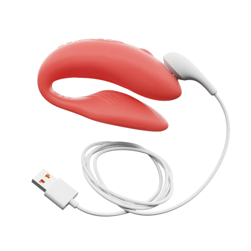 Chorus - Crave Coral – Rechargeable, Discreet, Intimate Wellness Accessory – Quiet, Rechargeable, Waterproof, Couples & Solo Use, Discreet Intimate Wellness Accessory