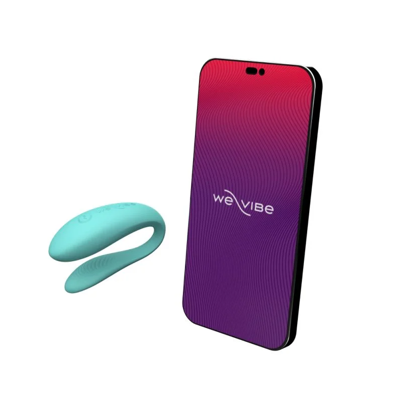 Sync Lite - Aqua – Rechargeable, Discreet, Intimate Wellness Accessory – Quiet, Rechargeable, Waterproof, Couples & Solo Use, Discreet Intimate Wellness Accessory