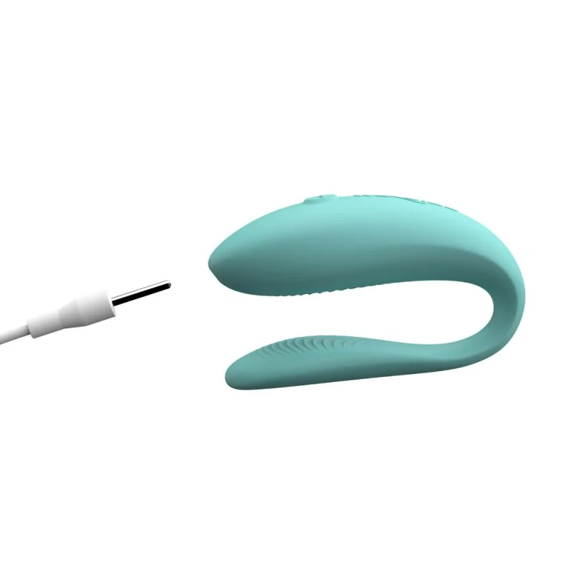 Sync Lite - Aqua – Rechargeable, Discreet, Intimate Wellness Accessory – Quiet, Rechargeable, Waterproof, Couples & Solo Use, Discreet Intimate Wellness Accessory
