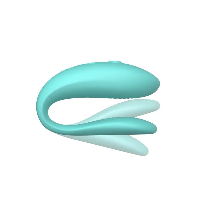 Sync Lite - Aqua – Rechargeable, Discreet, Intimate Wellness Accessory – Quiet, Rechargeable, Waterproof, Couples & Solo Use, Discreet Intimate Wellness Accessory