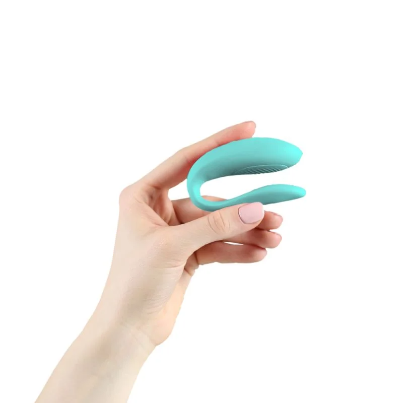 Sync Lite - Aqua – Rechargeable, Discreet, Intimate Wellness Accessory – Quiet, Rechargeable, Waterproof, Couples & Solo Use, Discreet Intimate Wellness Accessory