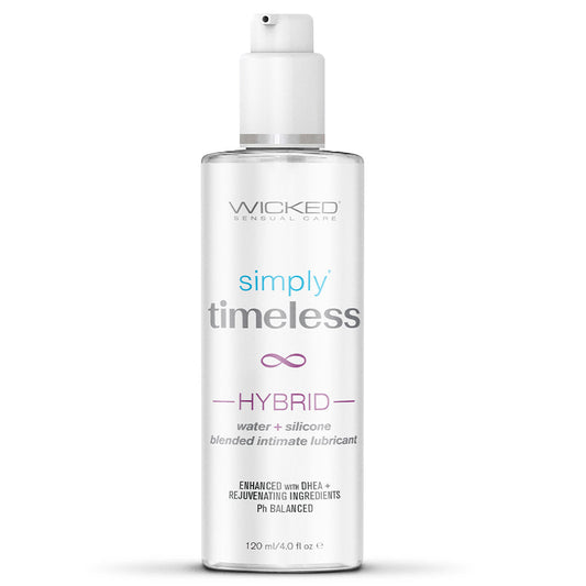 Simply Timeless Hybrid 4 oz – Rechargeable, Discreet, Intimate Wellness Accessory – Quiet, Rechargeable, Waterproof, Couples & Solo Use, Discreet Intimate Wellness Accessory