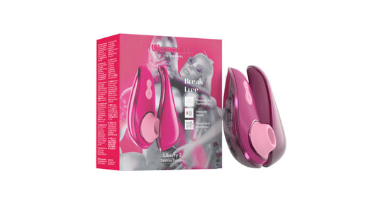 Womanizer Liberty 2 "Iggy" – Rechargeable, Discreet, Intimate Wellness Accessory – Quiet, Rechargeable, Waterproof, Couples & Solo Use, Discreet Intimate Wellness Accessory