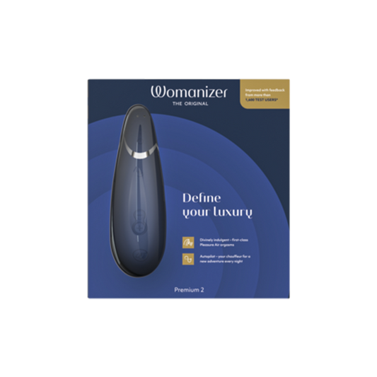 Premium 2 - Blueberry – Rechargeable, Discreet, Intimate Wellness Accessory – Quiet, Rechargeable, Waterproof, Couples & Solo Use, Discreet Intimate Wellness Accessory