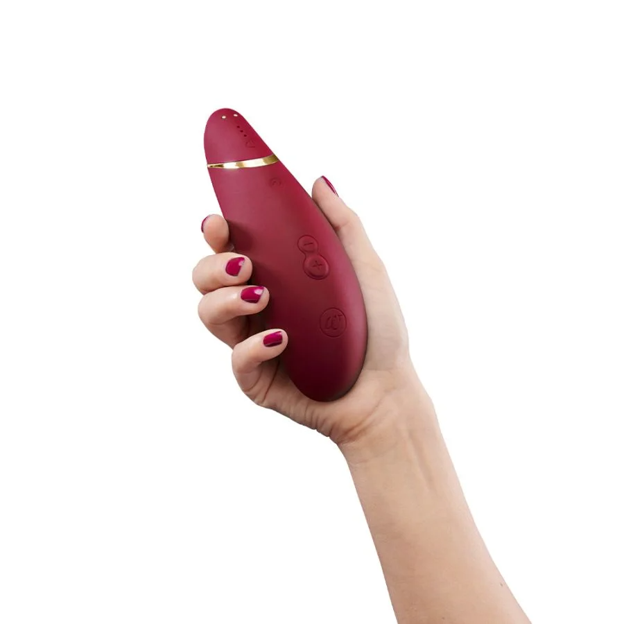 Premium 2 - Bordeaux – Rechargeable, Discreet, Intimate Wellness Accessory – Quiet, Rechargeable, Waterproof, Couples & Solo Use, Discreet Intimate Wellness Accessory