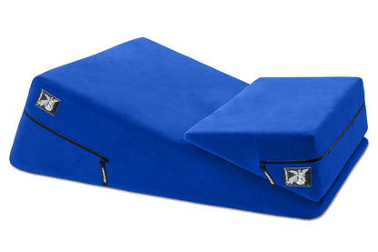 Wedge/Ramp Combo Shapphire Microfiber – Rechargeable, Discreet, Intimate Wellness Accessory – Quiet, Rechargeable, Waterproof, Couples & Solo Use, Discreet Intimate Wellness Accessory