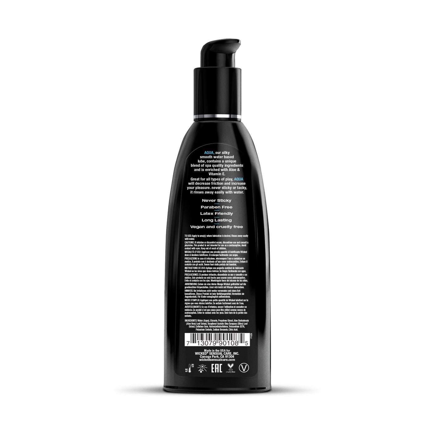 Aqua 8.5oz – Rechargeable, Discreet, Intimate Wellness Accessory – Quiet, Rechargeable, Waterproof, Couples & Solo Use, Discreet Intimate Wellness Accessory
