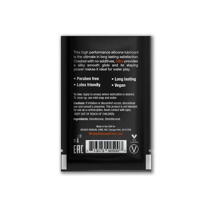 Ultra personal lubricant- Silicone Sachet – Rechargeable, Discreet, Intimate Wellness Accessory – Quiet, Rechargeable, Waterproof, Couples & Solo Use, Discreet Intimate Wellness Accessory